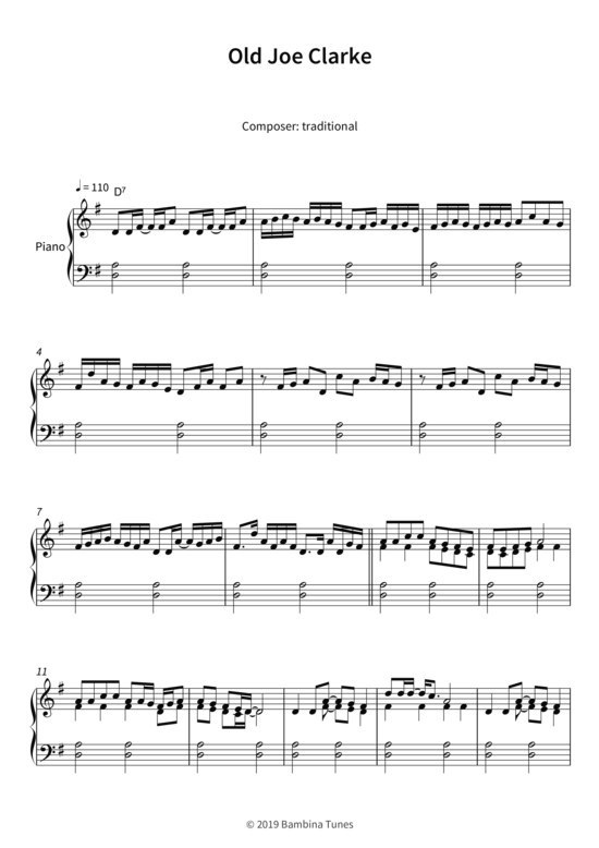 Produktbild zu: Old Joe Clarke Lars Opfermann
