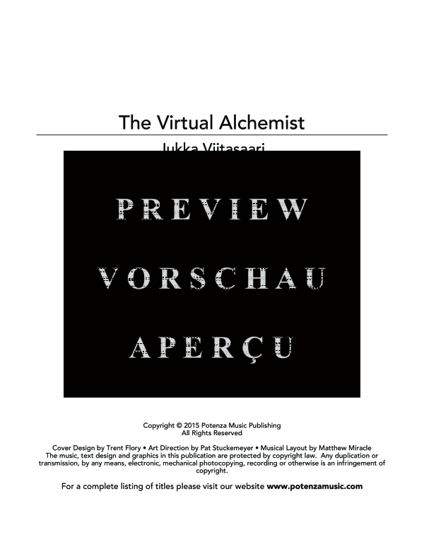 Produktgalerie: Seite 3 von 11 Virtual Alchemist, The, , (Blechbläser Quintett)