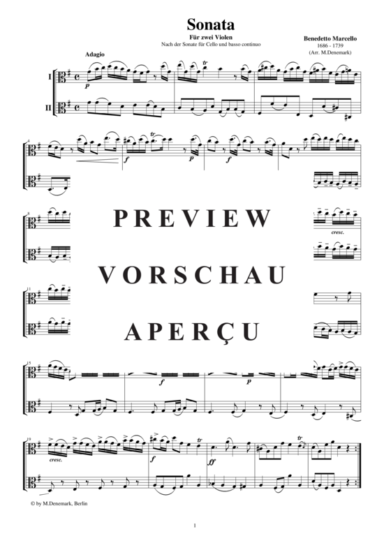 Product gallery: Page 2 of 5 Sonate II für zwei Bratschen, , 