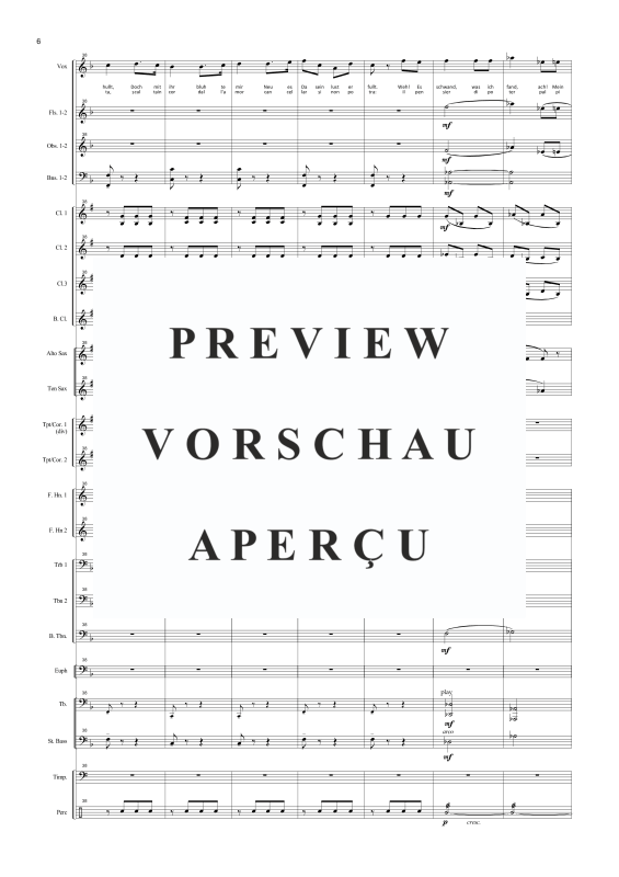 Produktgalerie: Seite 9 von 11 M'appari tutt'amor, , Solo Gesang und Concert Band