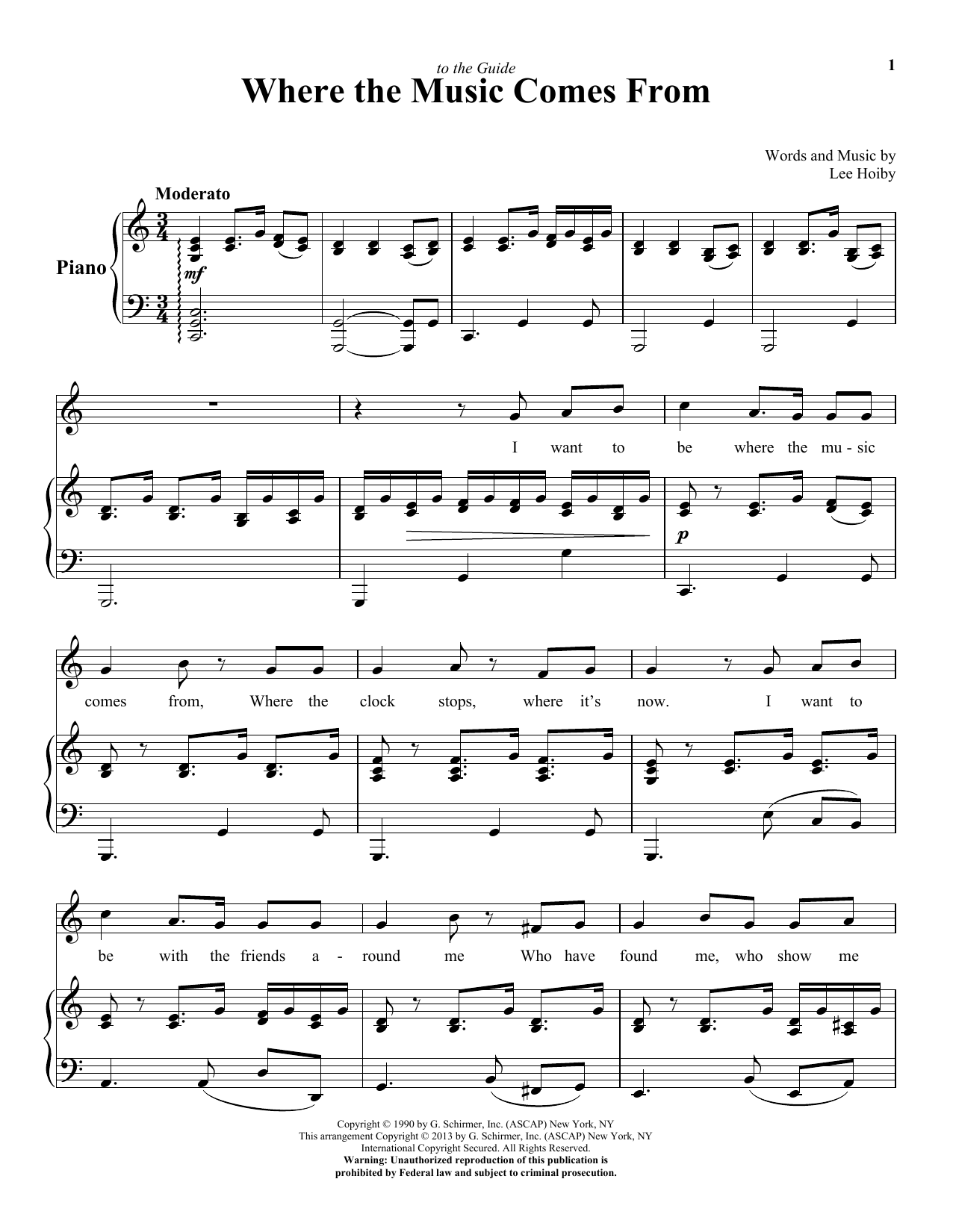 Produktbild zu: Where The Music Comes From