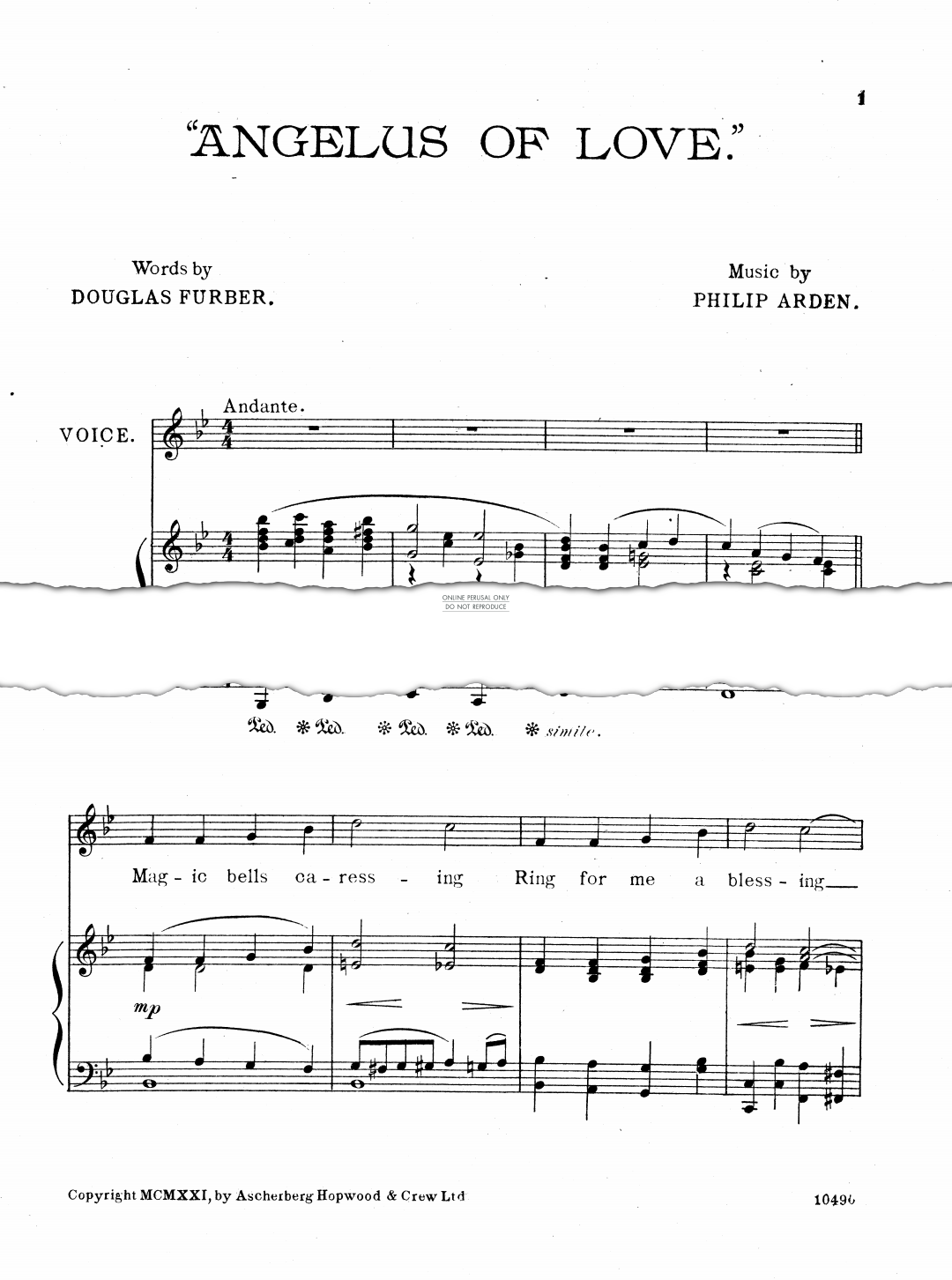 Produktgalerie: Seite 1 von 1 Angelus Of Love, Philip Arden, Gesang, Klavier