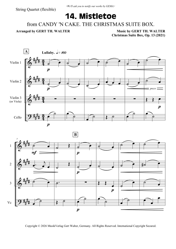 Produktbild zu: MistletoeGert Th. Walter