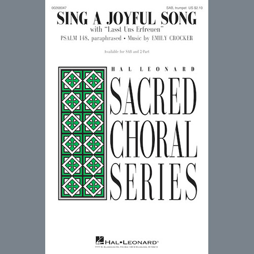cover: Sing A Joyful Song, Emily Crocker, Chor
