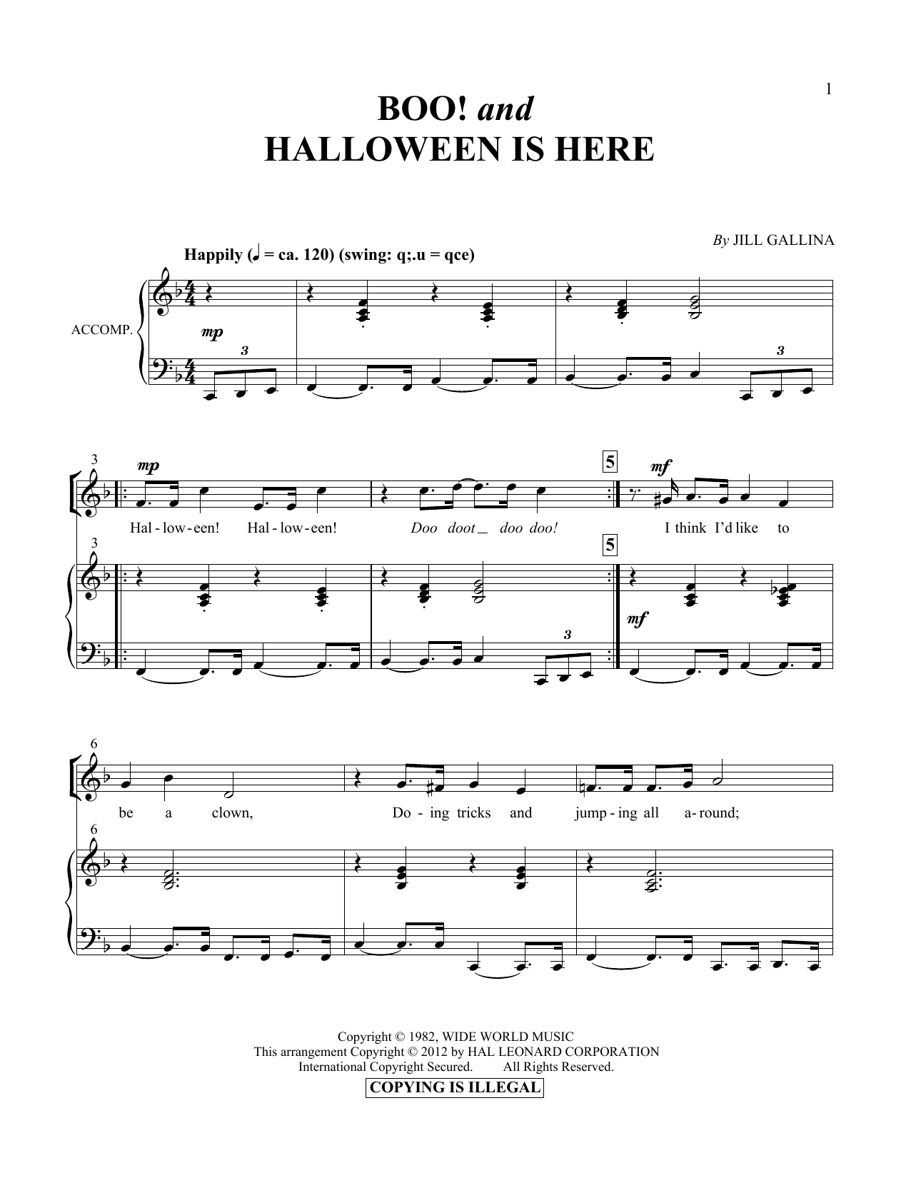 Produktbild zu: Boo! & Halloween Is Here
