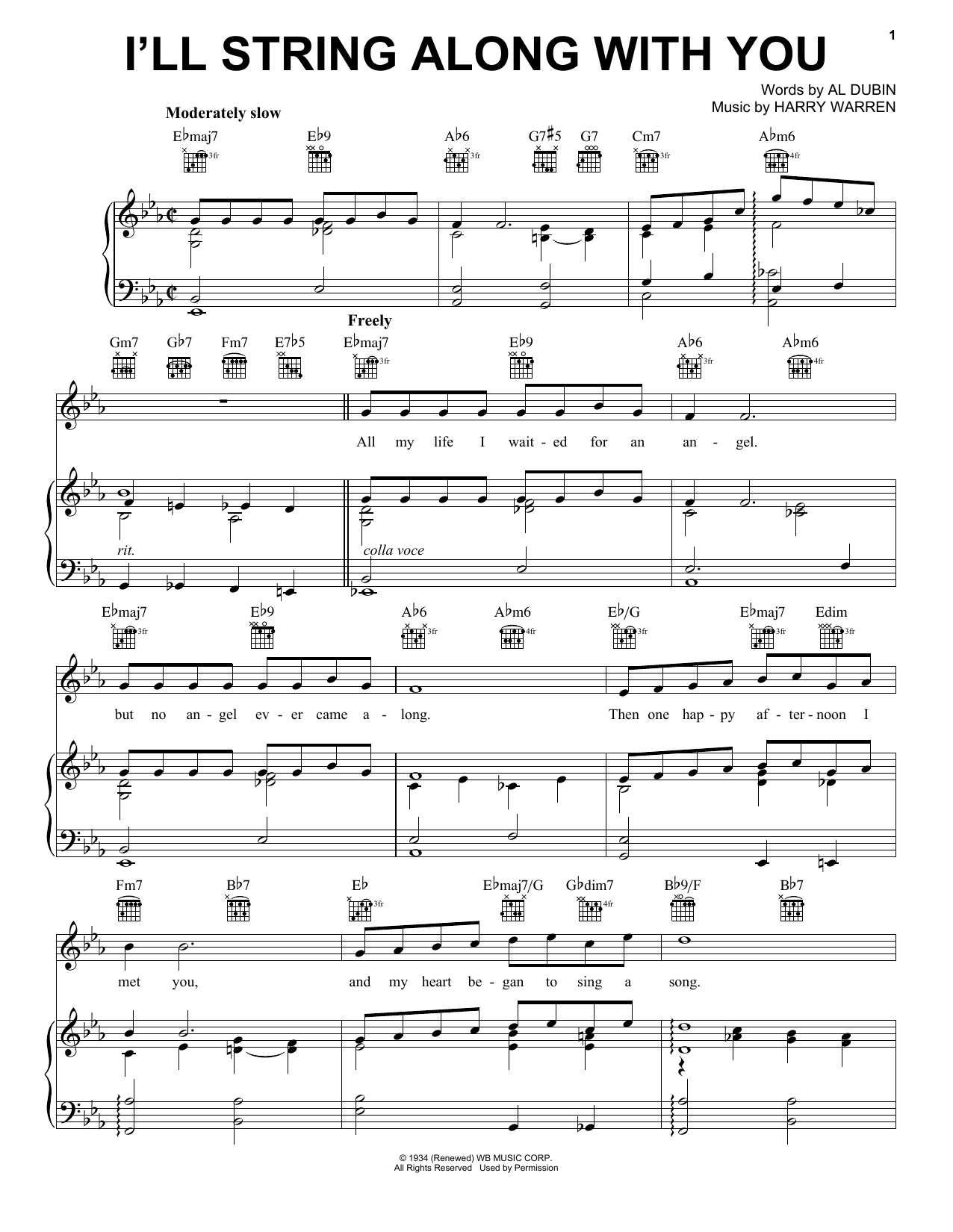 Produktbild zu: I'll String Along With You