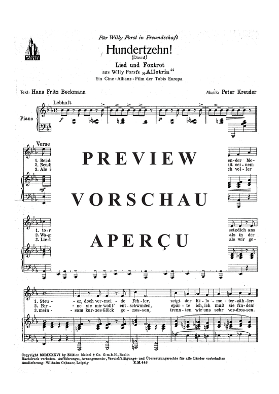 Produktgalerie: Seite 3 von 3 Hundertzehn, , Klavier und Gesang