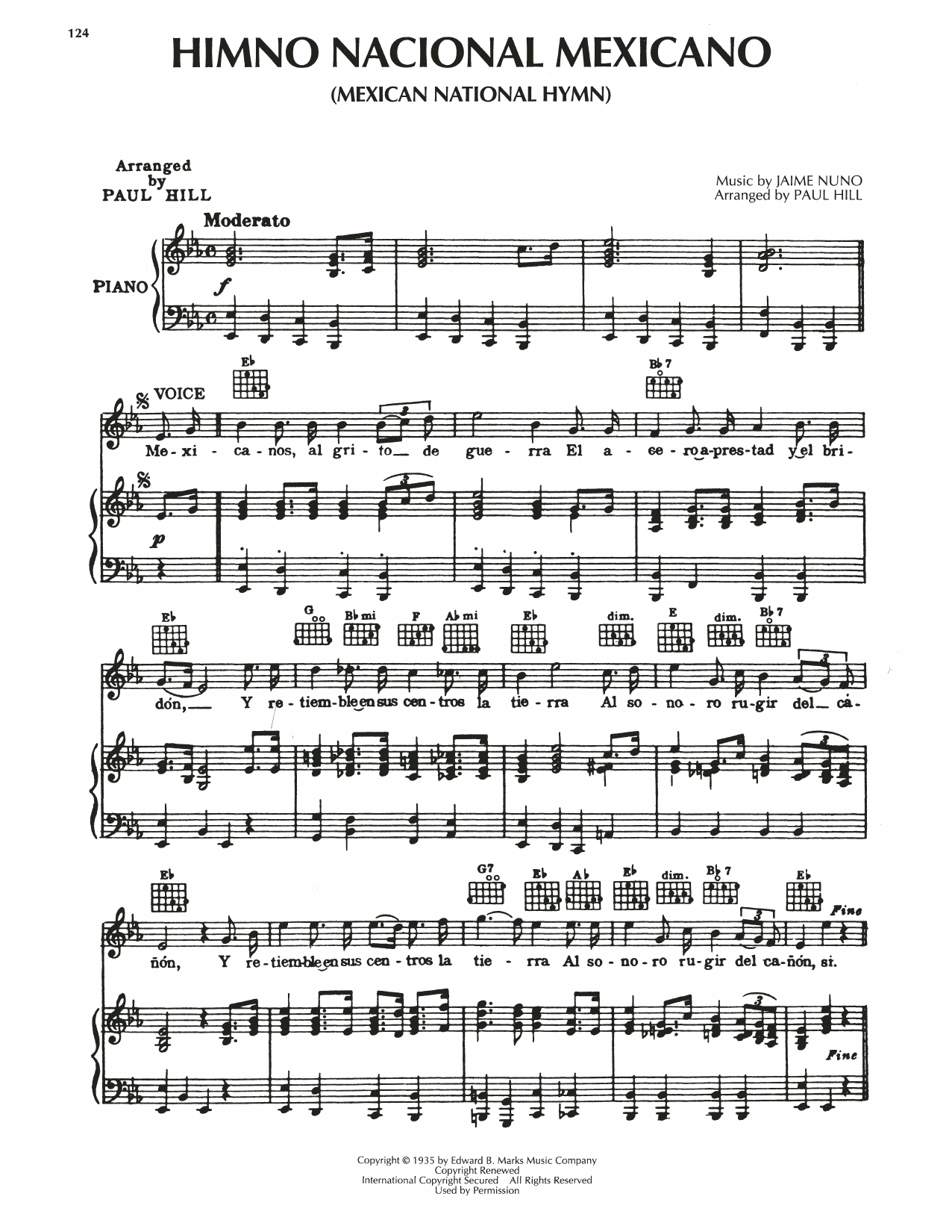 Product picture to: Himno Nacional Mexicano (Mexican National Hymn)
