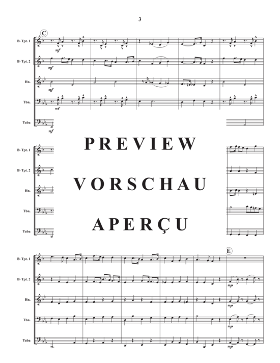 Produktgalerie: Seite 5 von 11 Country Gardens , , (Blechbläser Quintett)