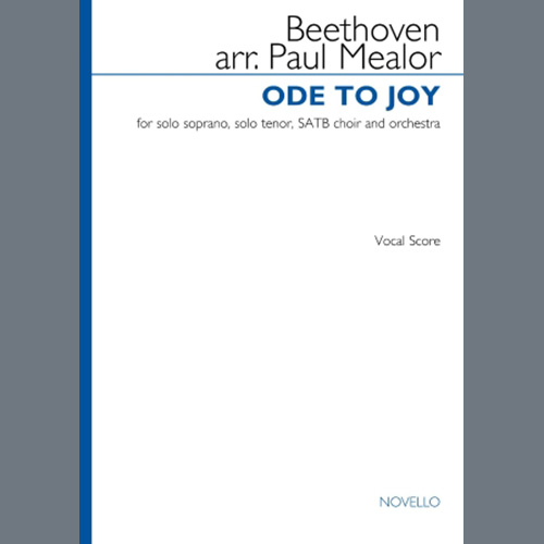 cover: Ode To Joy (arr. Paul Mealor), Ludwig Van Beethoven, Chor