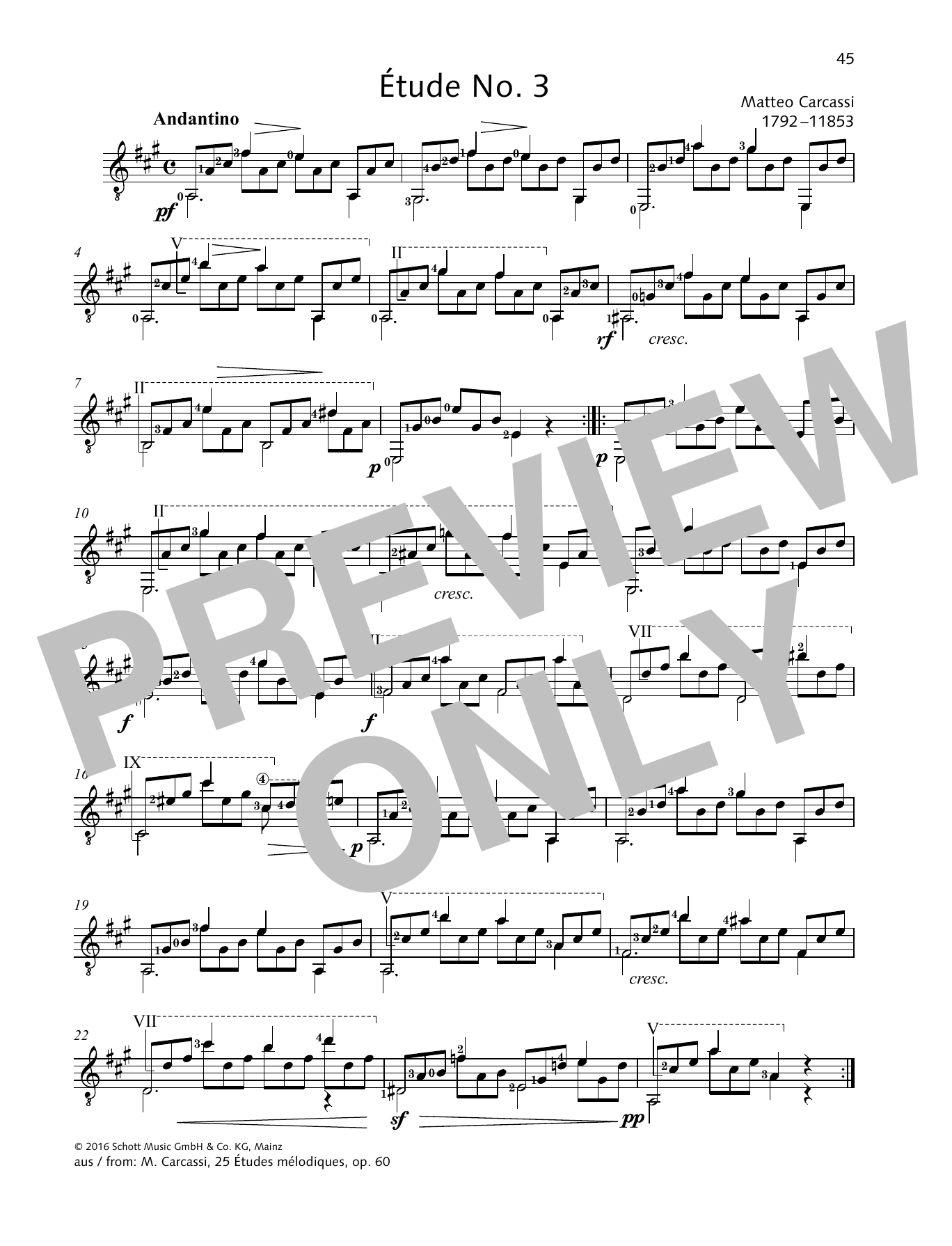 Product picture to: Étude No. 3