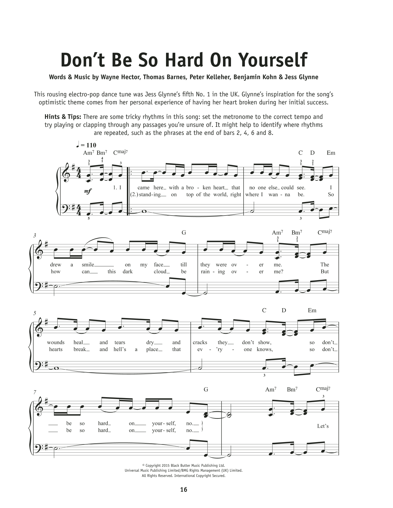 Produktbild zu: Don't Be So Hard On Yourself
