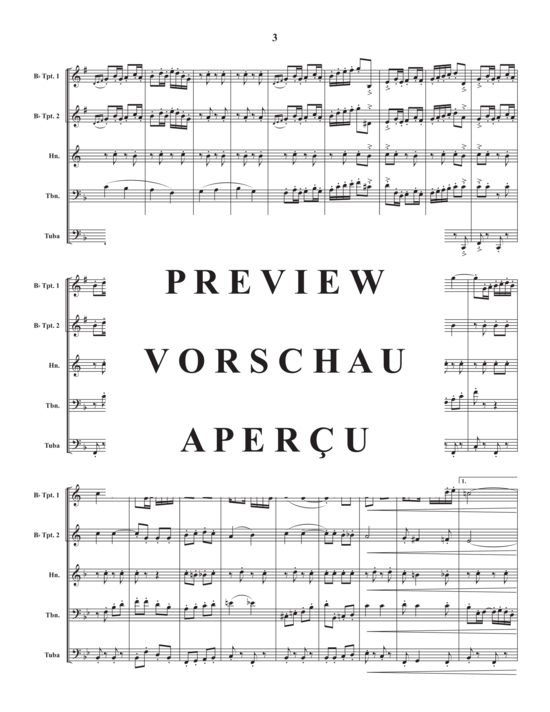 Produktgalerie: Seite 5 von 11 A Trombone Mix-Up , , (Blechbläserquintett)