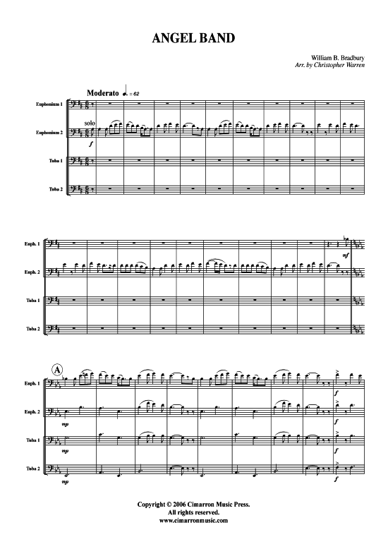 Product picture to: Angel Band W. Bradbury