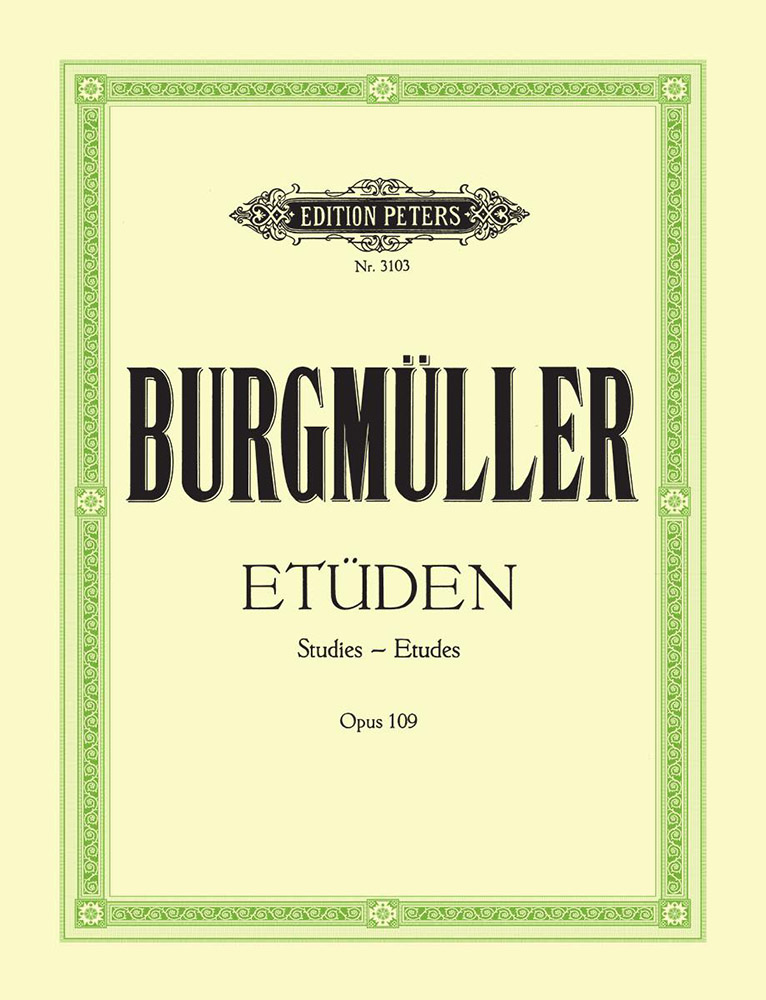 cover: Marche (Op. 109 No. 17), Johann Friedrich Burgmüller, Klavier