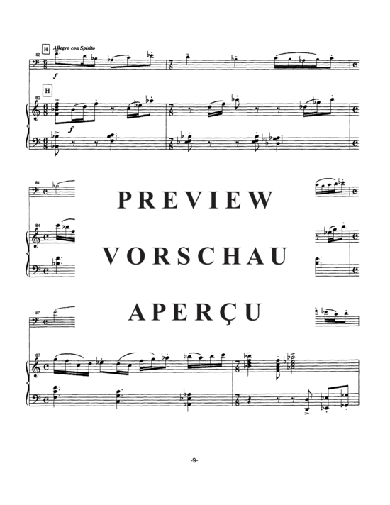Product gallery: Page 11 of 21 Rondo Concertante , , (euphonium + piano)