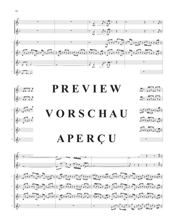 Product gallery: Page 15 of 21 Prelude and Dance , , (clarinets in E flat and B flat solo & clarinet quartet)
