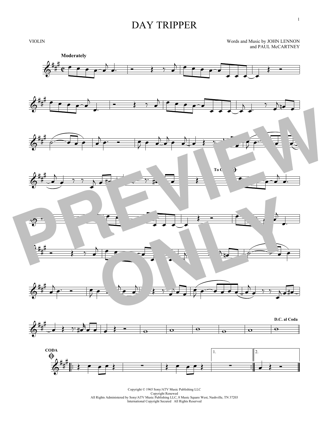 Product gallery: Page 1 of 1 Day Tripper, The Beatles