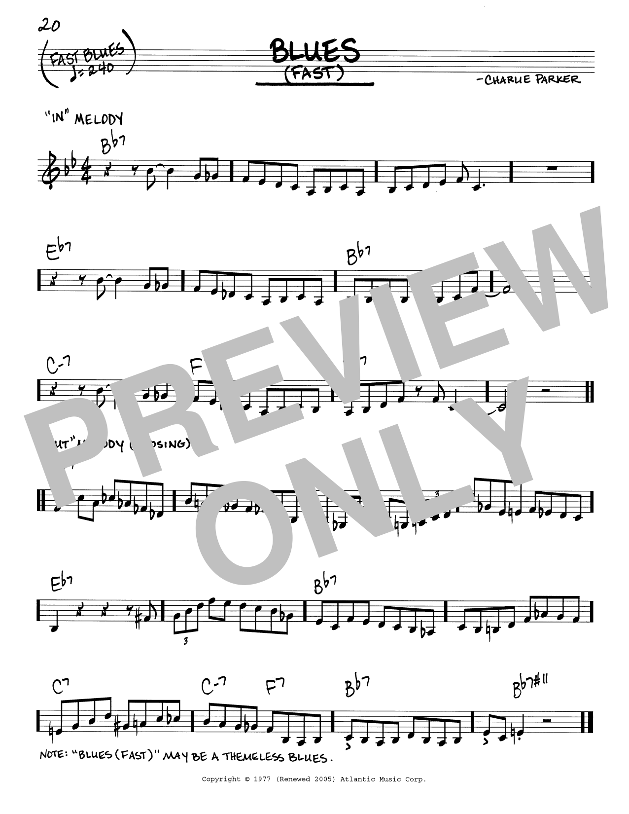 Produktbild zu: Blues (Fast)
