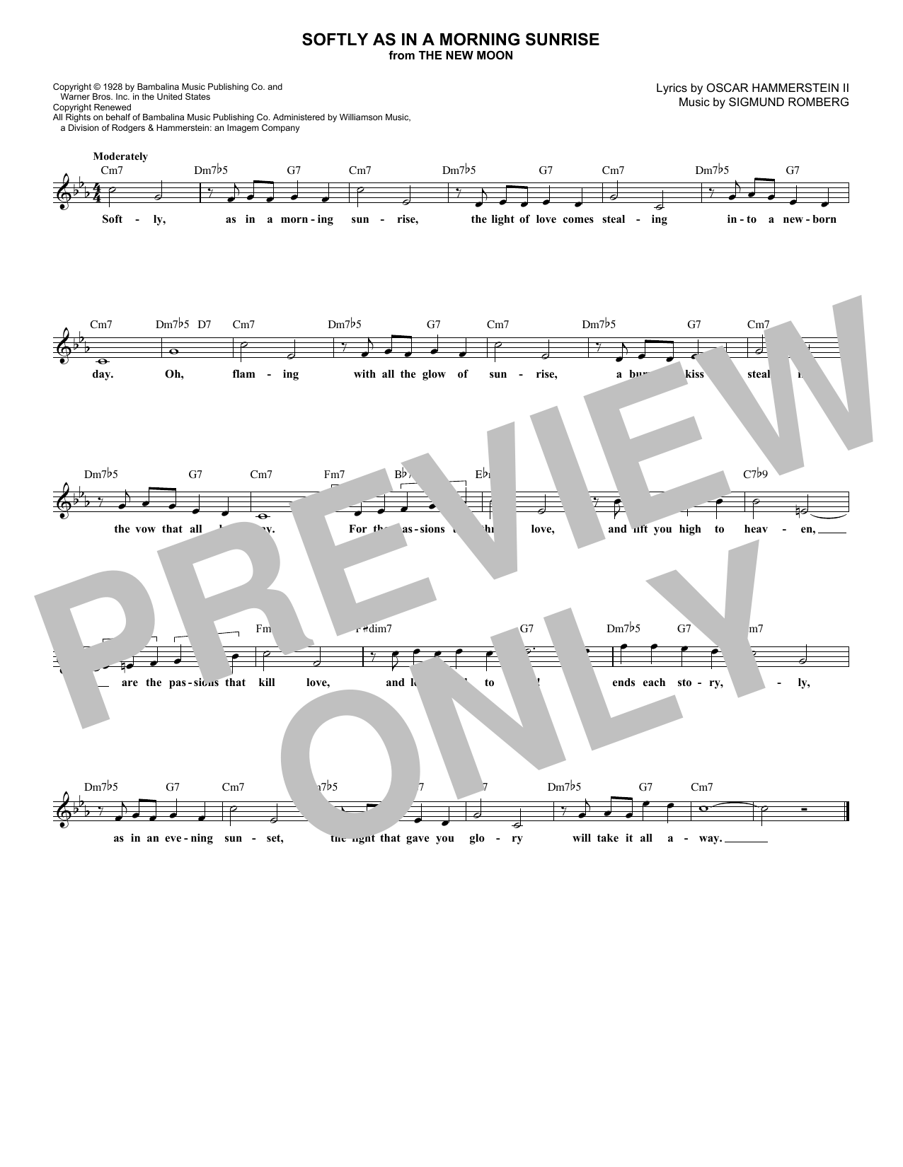 Produktbild zu: Softly As In A Morning Sunrise