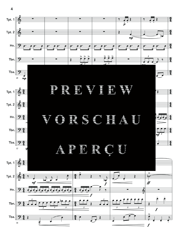 Produktgalerie: Seite 8 von 11 Conquered Quest, The, , (Blechbläser Quintett)