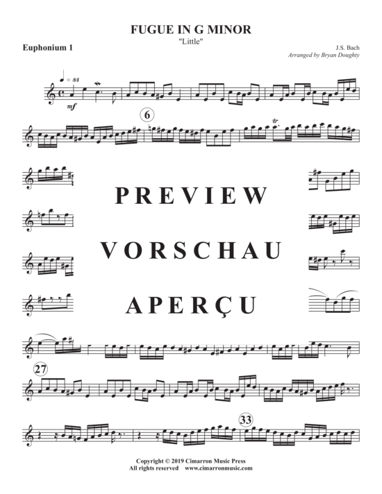 Product gallery: Page 9 of 18 Fugue in g minor , , (Tuba Quartett EETT)