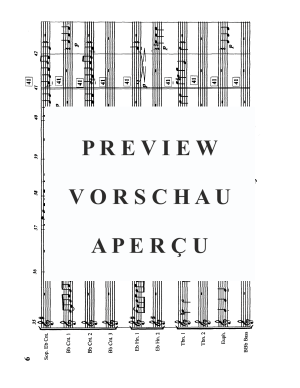 Produktgalerie: Seite 9 von 11 Rondeau, , BlechblÀser Ensemble 10-stimmig