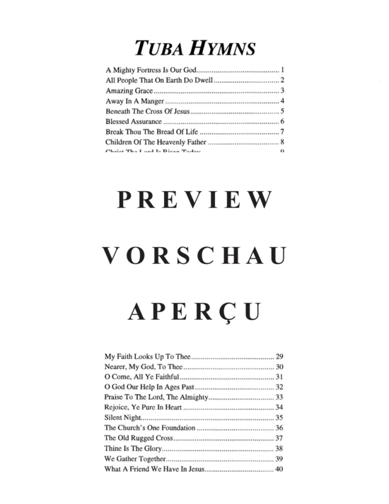 Product gallery: Page 5 of 21 Tuba Hymns , , (tuba + piano)