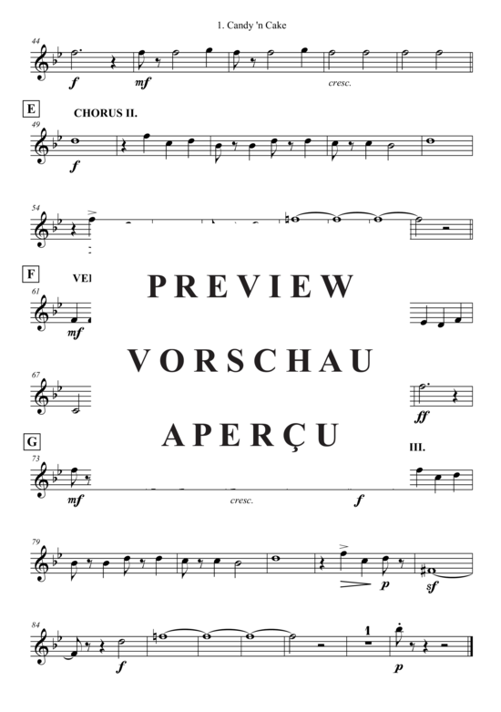 Produktgalerie: Seite 14 von 21 Candy ´n Cake , , (Combo Band + Alt Saxophon, Trompete)