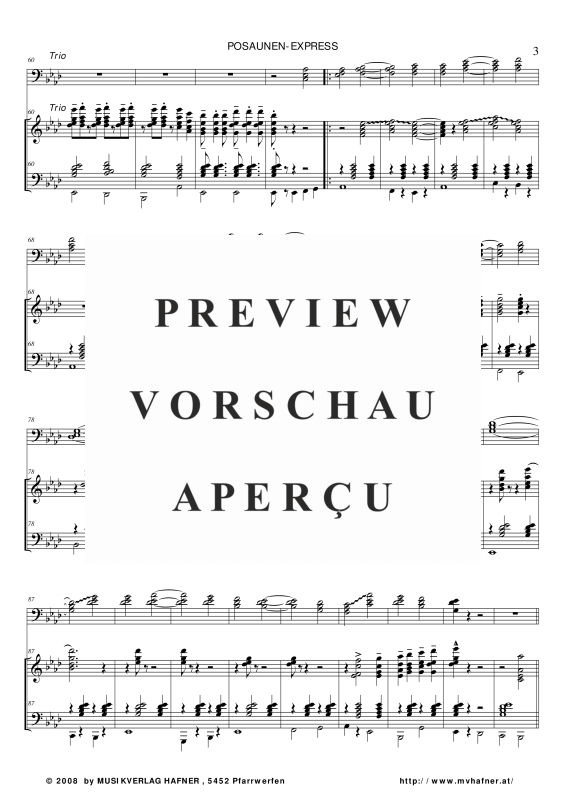 Product gallery: Page 8 of 11 Posaunen-Express, , (large wind orchestra)