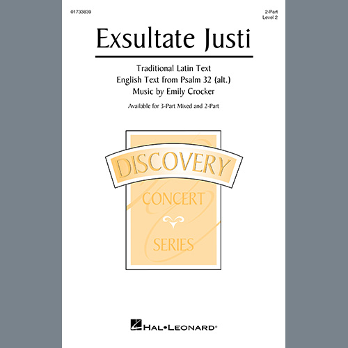 Produktbild zu: Exsultate Justi