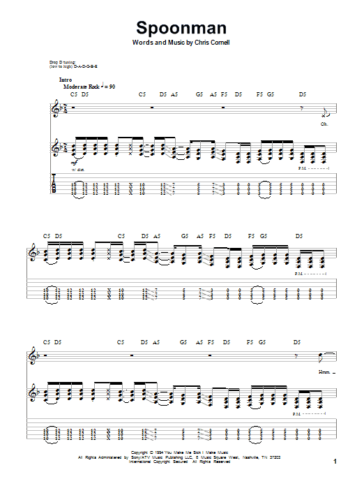 Produktgalerie: Seite 1 von 1 Spoonman, Soundgarden, Gitarre