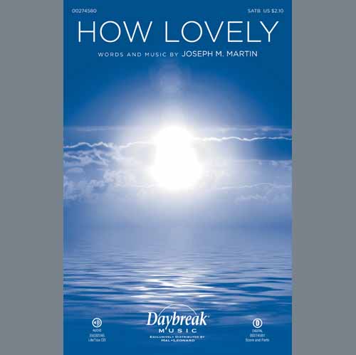 cover: How Lovely, Joseph M. Martin, Chor