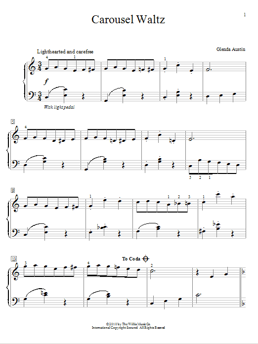 Produktbild zu: Carousel Waltz