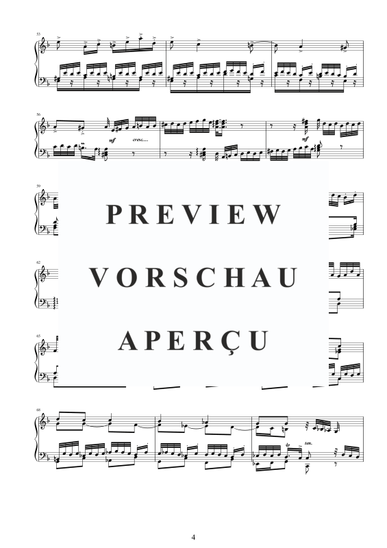 Produktgalerie: Seite 5 von 10 Fantasia in G-Moll BWV 920, , Klavier Solo