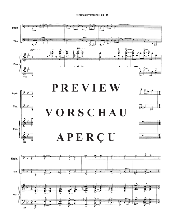 Produktgalerie: Seite 13 von 21 Perpetual Providence , , (Euphonium, Tuba + Klavier)