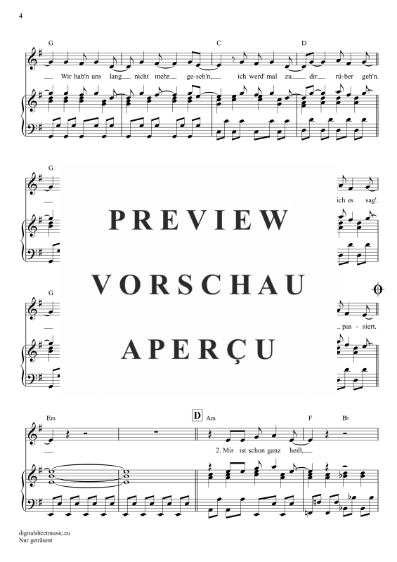 gallery: Nur geträumt, Nena, Klavier, Gesang & Akkorde