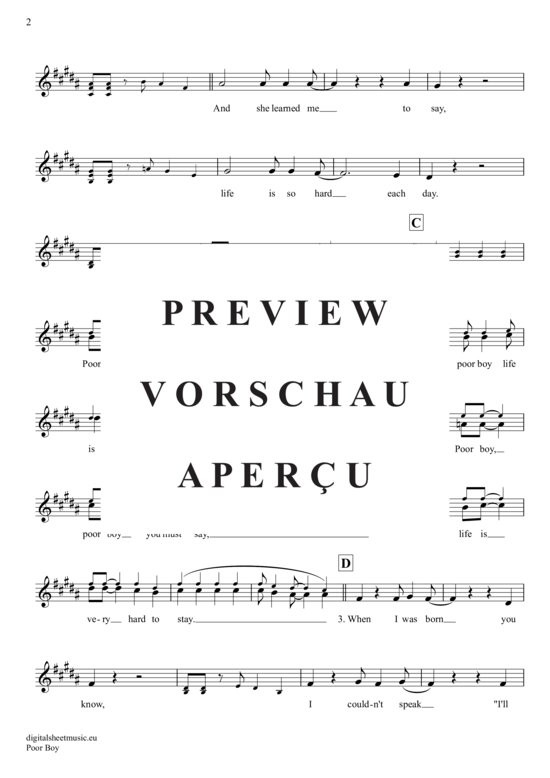 Produktgalerie: Seite 3 von 4 Poor Boy , Lords, The, Trompete in B