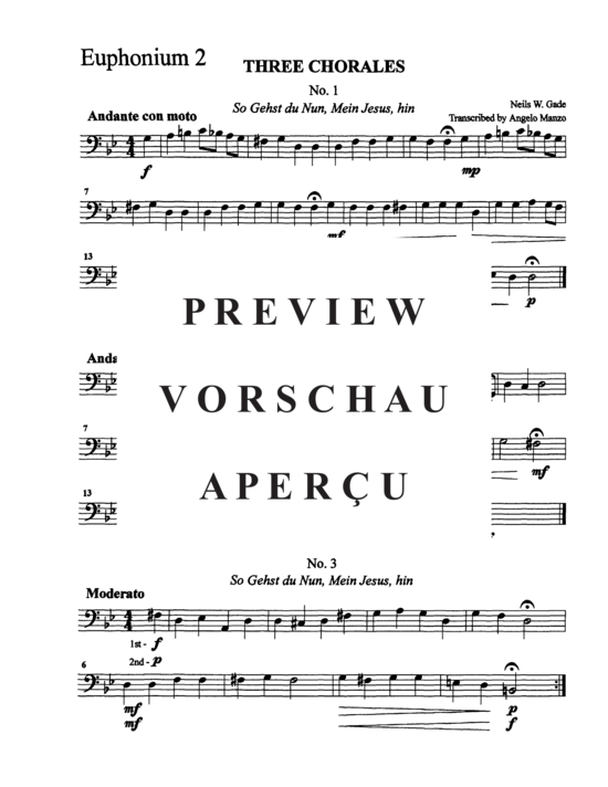 Product gallery: Page 8 of 10 Three Chorales , , (Tuba Quartett EETT)