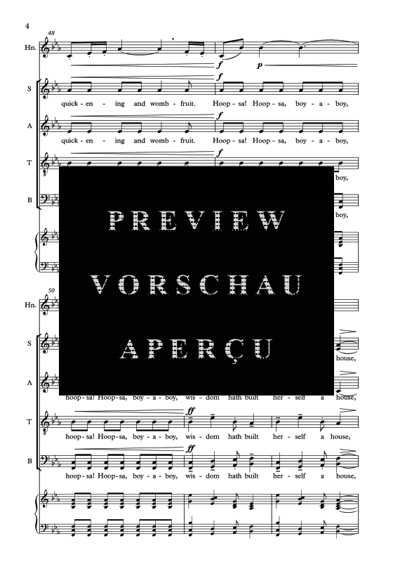 Produktgalerie: Seite 7 von 11 Oxen of the Sun, , Horn in F Solo und Gemischter Chor