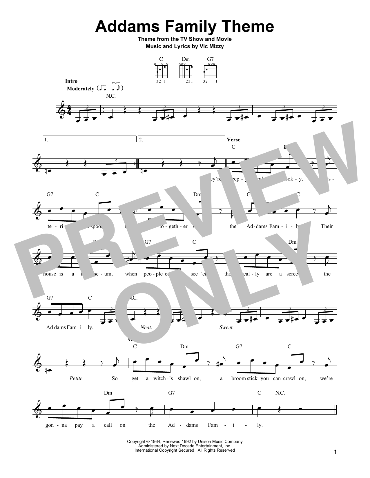 Produktbild zu: Addams Family Theme