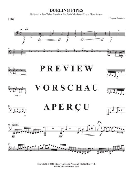 Product gallery: Page 10 of 11 Dueling Pipes , , (tuba + organ/piano)