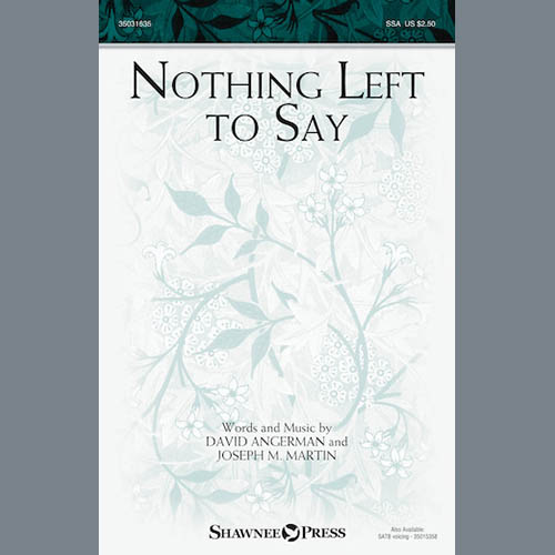 Produktbild zu: Nothing Left To Say