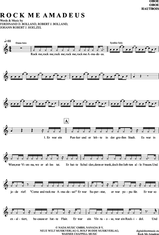Produktbild zu: Rock Me Amadeus Falco