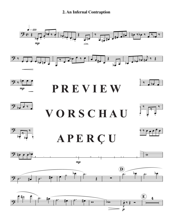 Product gallery: Page 18 of 20 Drei Grim Vignettes , , (tuba + piano)