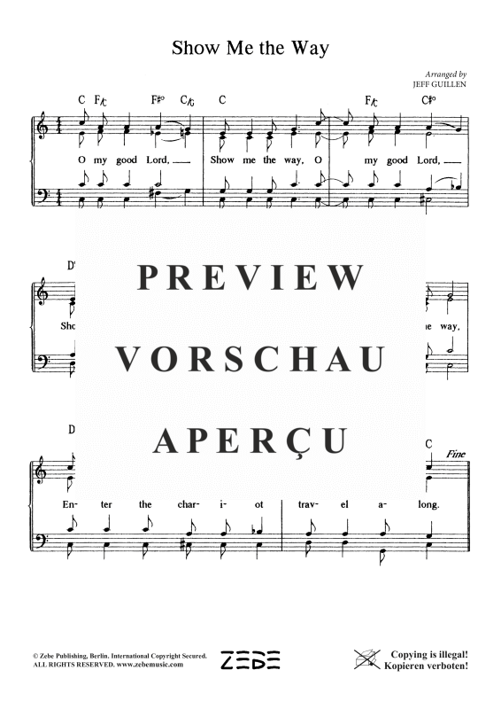 Produktgalerie: Seite 3 von 4 Show Me the Way, , Gemischter Chor