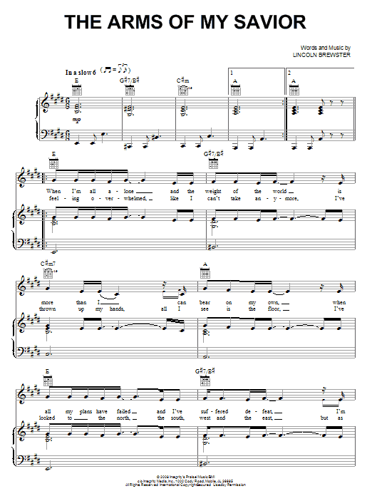 Produktbild zu: The Arms Of My Savior