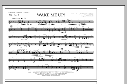 Produktbild zu:  Wake Me Up! - Alto Sax 2 - Tom Wallace