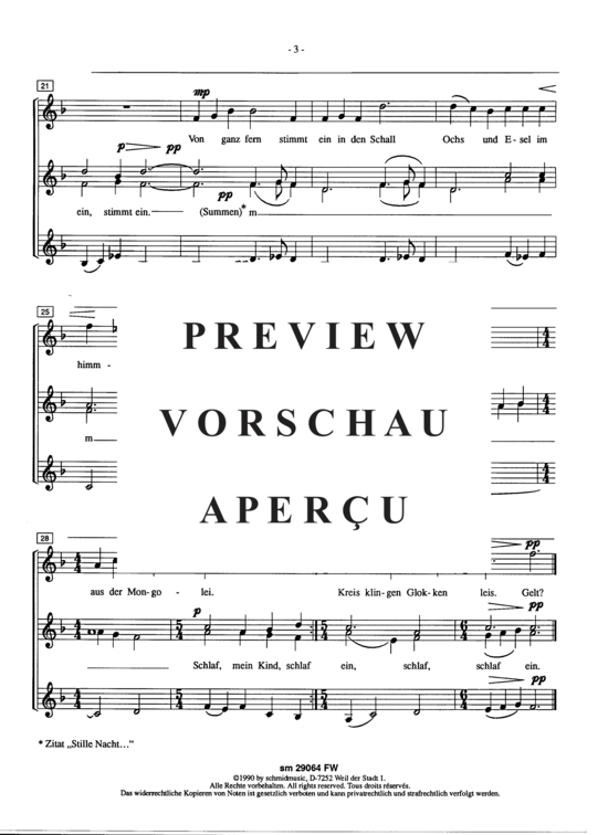 Product gallery: Page 4 of 4 Wiegenlied , , (women's choir)