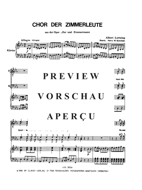 Product gallery: Page 3 of 5 Chor der Zimmerleute , , (male choir)